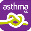 asthma uk logo on lazarus training website